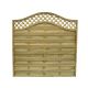 Europa Prague Pressure Treated Fence Panel 1800mm x 1800mm - 6 ft x 6 ft