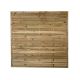 1.8m x 1.8m Pressure Treated Decorative Flat Top Fence Panel - Pack of 4