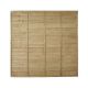 6ft x 5'6ft 1.83m x 1.68m Pressure Treated Superlap Fence Panel - Pack of 5