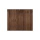 6ft x 5'6ft 1.83m x 1.68m Pressure Treated Brown Closeboard Fence Panel