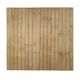 6ft x 5'6ft 1.83m x 1.68m Pressure Treated Closeboard Fence Panel - Pack of 3