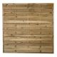 1.8m x 1.8m Pressure Treated Decorative Flat Top Fence Panel - Pack of 3