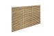 Forest Garden Double Slatted Fence Panel 6 x 4ft 4 Pack