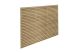 Forest Garden Double Slatted Fence Panel 6 x 5ft 5 Pack