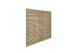 Forest Garden Double Slatted Fence Panel 6 x 5ft 3 Pack