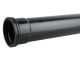 Wavin OsmaSoil S/S pipe 110mm black 2m