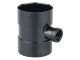 Wavin OsmaSoil D/SW bossed pipe 32x110mm black