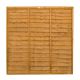 Trade Lap Dip Treated Fence Panel 6ft x 6ft (1.83m x 1.83m)