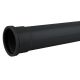 Wavin OsmaSoil S/S pipe 82mm black 3m