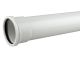 Wavin OsmaSoil S/S pipe 110mm white 3m