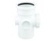 Wavin OsmaSoil S/S bossed access pipe 110mm white