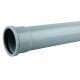 OsmaSoil 3S043G 82mm Socketed Pipe Grey 3M