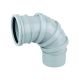 Wavin OsmaSoil S/S adjustable bend 90° 110mm grey