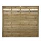 Forest Garden Pressure Treated Kyoto Fence Panel 1.8m x 1.5m