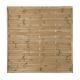 Pressure Treated Decorative Horizontal Hit and Miss Fence Panel 1.8m x 1.8m